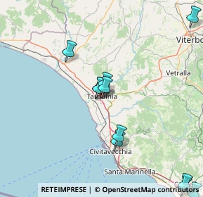 Mappa Via P. Borsellino, 01016 Tarquinia VT, Italia (22.85769)