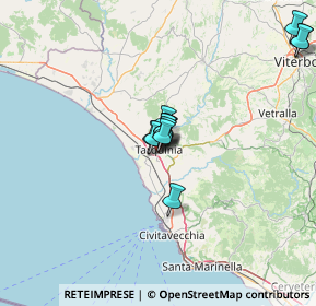 Mappa Via P. Borsellino, 01016 Tarquinia VT, Italia (10.69583)