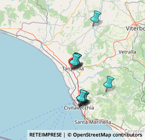 Mappa Via P. Borsellino, 01016 Tarquinia VT, Italia (11.9625)