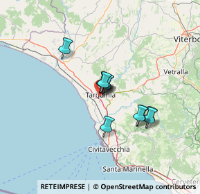 Mappa Via P. Borsellino, 01016 Tarquinia VT, Italia (9.44182)