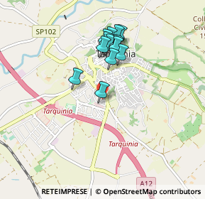 Mappa Via P. Borsellino, 01016 Tarquinia VT, Italia (0.80286)