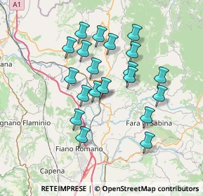 Mappa 02047 Poggio Mirteto Scalo RI, Italia (6.702)