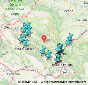 Mappa Via Massimo d'Azeglio, 67020 Navelli AQ, Italia (15.383)