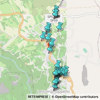 Mappa Via Fonte Gauterio, 65020 Lettomanoppello PE, Italia (0.59259)
