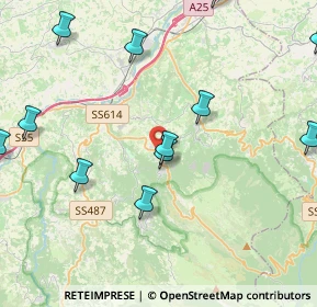 Mappa Via Fonte Gauterio, 65020 Lettomanoppello PE, Italia (6.46188)