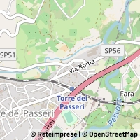 지도 Torre de' Passeri
