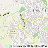 지도 Tarquinia