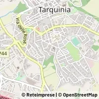 Karte Tarquinia