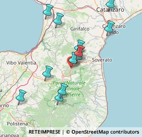 Mappa Via delle Grazie, 88060 Torre di Ruggiero CZ, Italia (16.645)