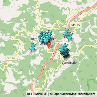 Mappa Via delle Grazie, 88060 Torre di Ruggiero CZ, Italia (0.62963)