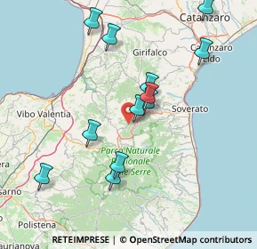 Mappa Centrache, 88060 Torre di Ruggiero CZ, Italia (16.76583)