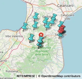 Mappa Centrache, 88060 Torre di Ruggiero CZ, Italia (12.811)