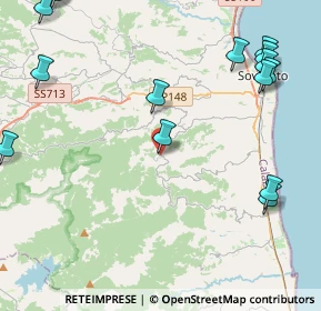 Mappa Corso Vittorio Veneto, 88060 Davoli CZ, Italia (6.62867)