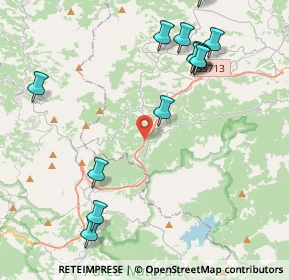 Mappa Strada Statale 713 Trasversale delle Serre, 88060 Torre di Ruggiero CZ, Italia (5.45615)