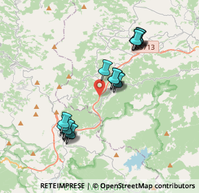 Mappa Strada Statale 713 Trasversale delle Serre, 88060 Torre di Ruggiero CZ, Italia (3.825)