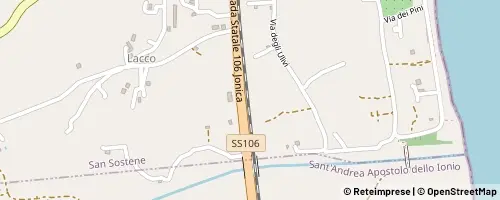 Mappa San Sostene
