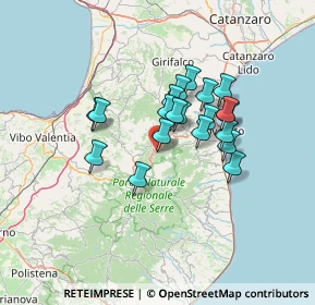 Mappa Cardinale, 88062 Cardinale CZ, Italia (11.2965)