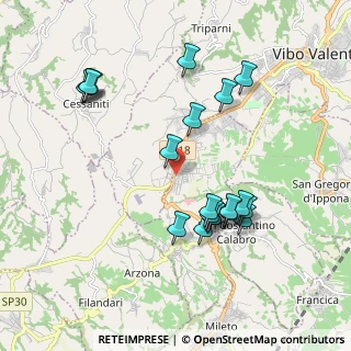 Mappa Via Nazionale SS 18 Tirrena Inferiore, 89851 Jonadi VV, Italia (2.161)