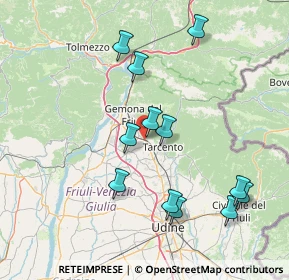 Mappa Strada Statale, 33010 Magnano in Riviera UD, Italia (15.51917)