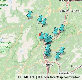Mappa 38010 Spormaggiore TN, Italia (10.736)