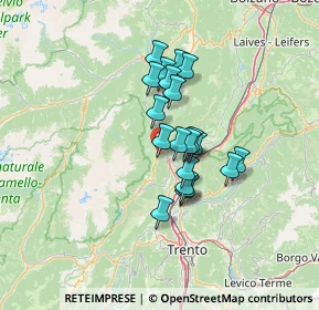 Mappa 38010 Spormaggiore TN, Italia (9.634)