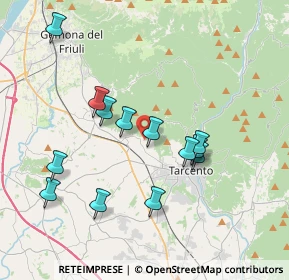 Mappa Via Castello, 33010 Magnano In Riviera UD, Italia (3.57462)