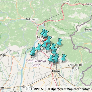 Mappa Via Buia, 33011 Artegna UD, Italia (9.45471)