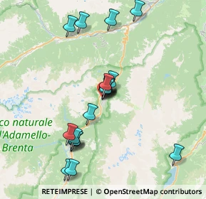 Mappa Viale Dolomiti di Brenta, 38086 Pinzolo TN, Italia (6.8195)