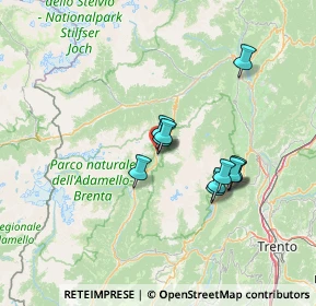 Mappa Viale Dolomiti di Brenta, 38086 Pinzolo TN, Italia (10.95364)