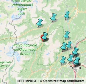 Mappa Viale Dolomiti di Brenta, 38086 Pinzolo TN, Italia (18.7465)