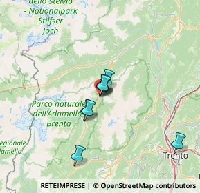 Mappa Viale Dolomiti di Brenta, 38086 Pinzolo TN, Italia (18.51636)