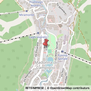 Mappa Viale Dolomiti di Brenta, 33, 38086 Pinzolo, Trento (Trentino-Alto Adige)