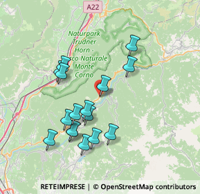 Mappa Via Fontana, 38092 Grumes TN, Italia (6.8675)