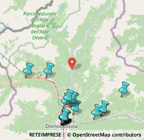 Mappa 28862 Crodo VB, Italia (10.5795)