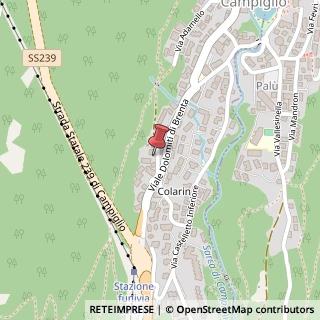 Mappa Via Car? Alto, 9, 38086 Pinzolo, Trento (Trentino-Alto Adige)