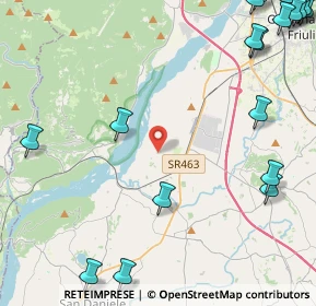 Mappa Via Molino Del Cucco, 33010 Osoppo UD, Italia (7.056)