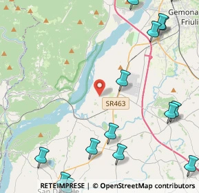 Mappa Via Molino Del Cucco, 33010 Osoppo UD, Italia (6.735)