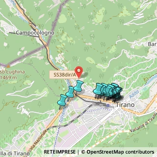 Mappa Via S. Rocco, 23037 Tirano SO, Italia (0.936)