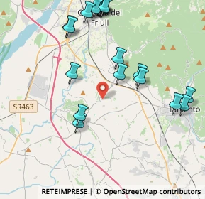 Mappa Via Urbignacco, 33030 Buja UD, Italia (4.722)