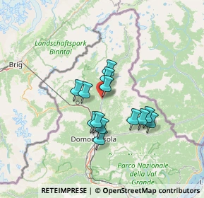 Mappa Via Pellanda, 28862 Crodo VB, Italia (10.23)