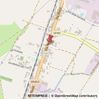 Mappa Via Rivoli, 24, 33010 Osoppo, Udine (Friuli-Venezia Giulia)