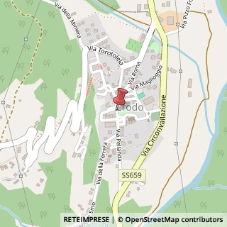 Mappa Via Pellanda, 15, 28862 Crodo, Verbano-Cusio-Ossola (Piemonte)