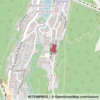 Mappa Via Vallesinella, 25, 38086 Ragoli, Trento (Trentino-Alto Adige)