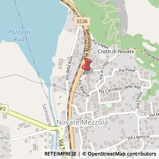 Mappa Via Regina, 167, 23025 Novate Mezzola, Sondrio (Lombardia)