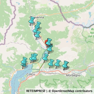 Mappa Via Regina, 23025 Novate Mezzola SO, Italia (7.0375)