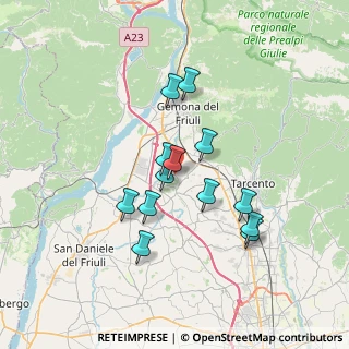 Mappa Piazza Madonna, 33030 Buja UD, Italia (5.77923)