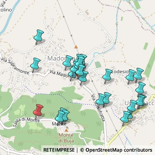 Mappa Piazza Madonna, 33030 Buja UD, Italia (0.5)