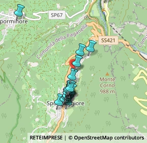 Mappa Via Fontanele, 38010 Spormaggiore TN, Italia (0.8285)
