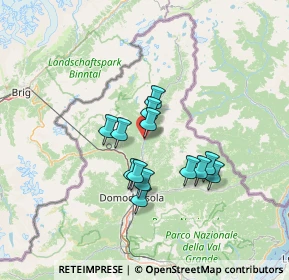 Mappa Via Maglioggio, 28862 Crodo VB, Italia (10.32231)