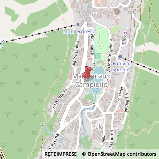 Mappa Viale Dolomiti di Brenta, 63, 38086 Pinzolo, Trento (Trentino-Alto Adige)